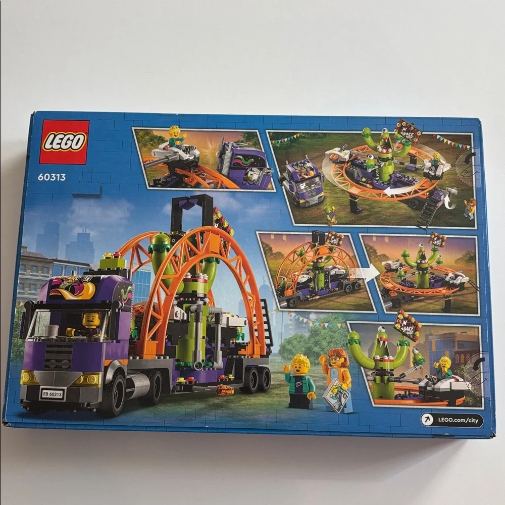 LEGO CITY 60313 Space Ride Amusement Truck LEGO City Space Ride Amusement Truck